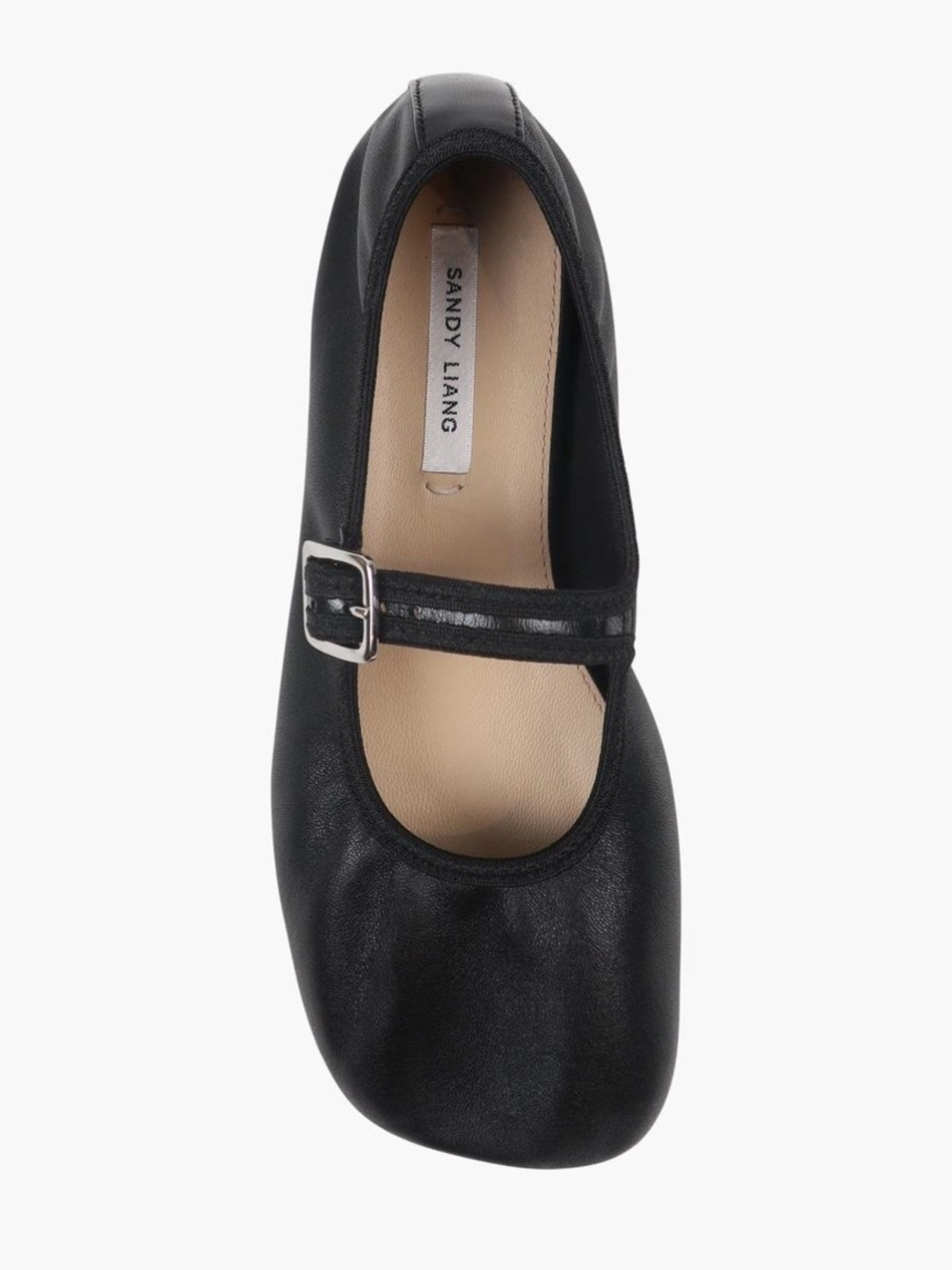 Sandy Liang Mary Jane Stretch in black